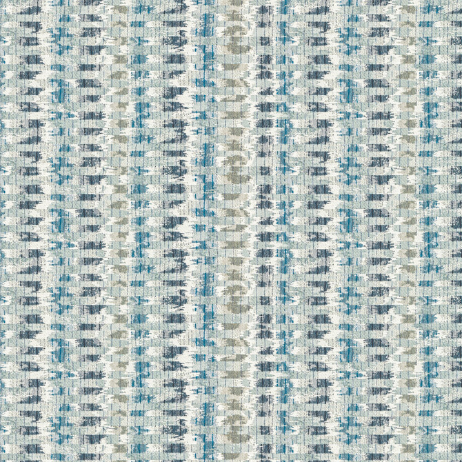 Stout Fabric Aveeno 1 Ocean COMFORTABLE LIVING SPRAY/OCEAN 100%POL CHINA Horizontal: 15.000 and Vertical: 6.750 55 in - My Fabric Connection -