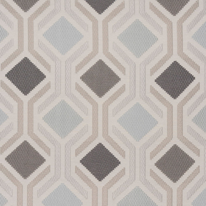 Marcus William Fabric Declamation 3 Lagoon PS/MARCUS WILLIAM GINGKO 91%POL 9%COT INDIA Horizontal: 13.750 and Vertical: 14.750 54 in - My Fabric Connection -