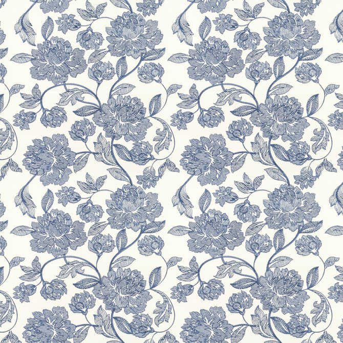 Stout Fabric Secluded 1 Harbor Fabric INDIA </p><p>Repeat: H: 16.875, V: 18.500 51.5 in - My Fabric Connection -