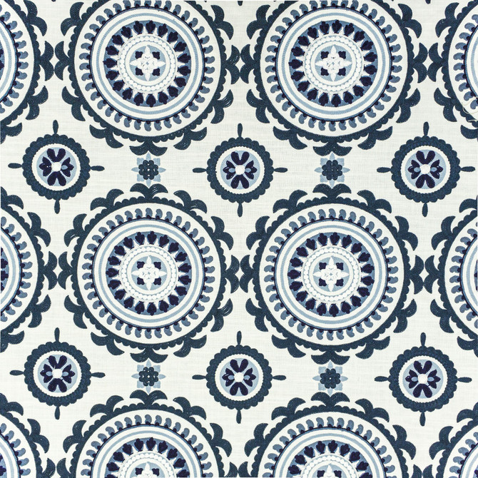 Stout Fabric Tela 1 Indigo Fabric 84%COT 16%POL %PEMB INDIA </p><p>Repeat: H: 10.750, V: 9.625 51.5 in - My Fabric Connection -