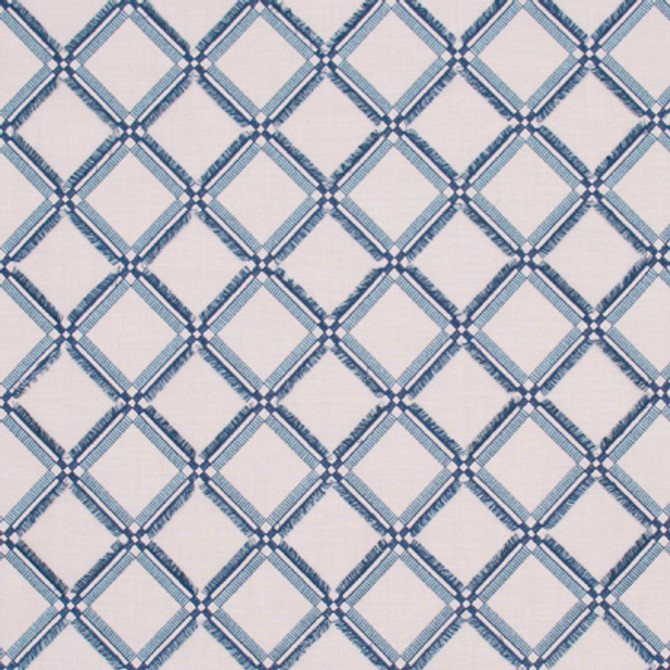 Carole Fabric Diamonds Within Cerulean Spearmint 42% Cotton, 42% Viscose, 16% Polyester India Passes 20,000 Double Rubs Wyzenbeek </p><p>Repeat: 4 1/2" V, 4 1/2" H 53.75" - My Fabric Connection -
