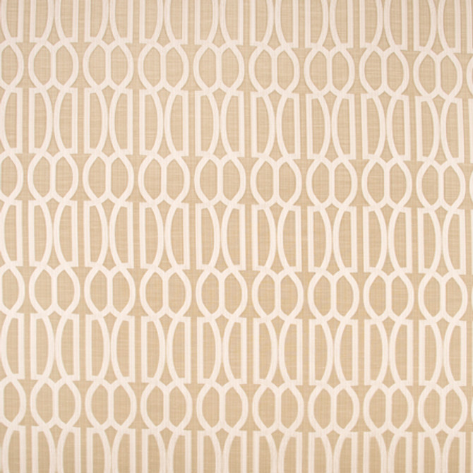 Carole Fabric Double Coverage Flax Modern Castle 74% POLYESTER, 26% VISCOSE INDIA Passes 15,000 Double Rubs Wyzenbeek Horizontal: 4 1/2" and Vertical: 9 1/4" V 55" - My Fabric Connection -