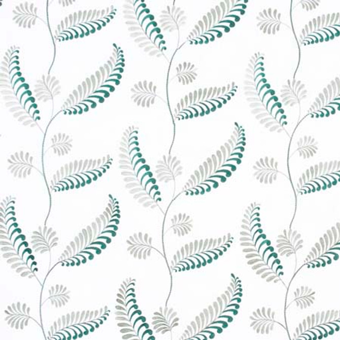 Carole Fabric Easy Breezy Spearmint Pink Jade 85% Polyester, 15% Linen India N/A Horizontal: 25" D and Vertical: 15 1/4" V 50.75" - My Fabric Connection -