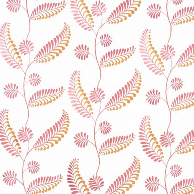 Carole Fabric Easy Breezy Sorbet Pink Jade 85% Polyester, 15% Linen India N/A Horizontal: 25" D and Vertical: 15 1/4" V 50.75" - My Fabric Connection -