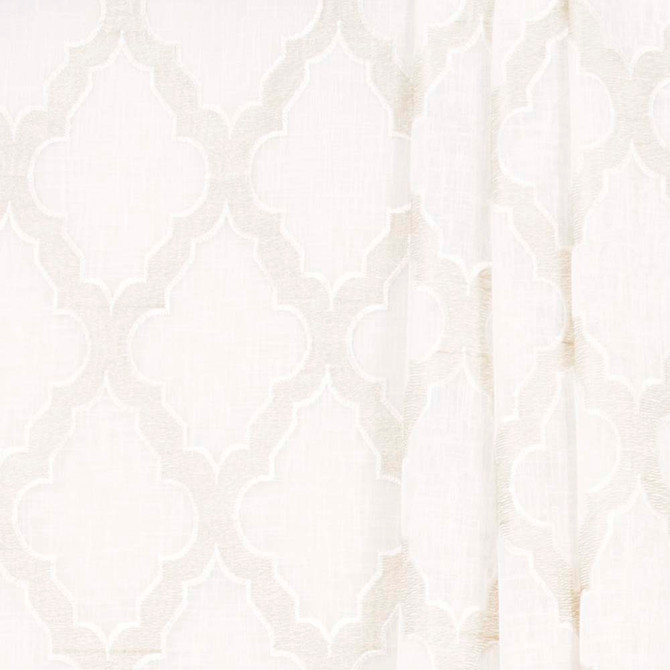 Carole Fabric Entire Story Parchment Sheer Intrigue 100% Polyester India N/A Horizontal: 6 and Vertical: 9.5 51 - My Fabric Connection -