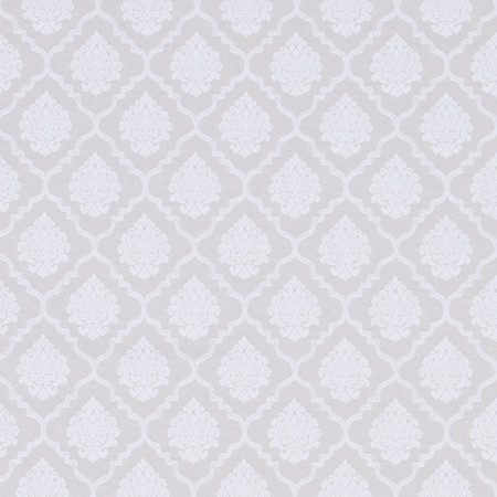 Carole Fabric Family Crest Sterling Ash Oak 65% Polyester, 25% Cotton, 10% Acrylic Spain 21,000 Martindale Circular Rubs Horizontal: 3 1/2" and Vertical: 4 1/2" V 55" - My Fabric Connection -