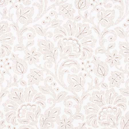 Carole Fabric Few Words Natural Pink Jade 100% Cotton India N/A </p><p>Repeat: 24 1/2" V, 14 1/2" H 54" - My Fabric Connection -