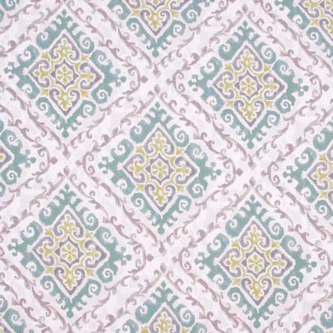 Carole Fabric Hold The Trust Seaspray Pink Jade 100% Cotton- SR Pakistan 30,000 Wyzenbeek Double Rubs Horizontal: 17 3/4" D and Vertical: 18" V 55" - My Fabric Connection -