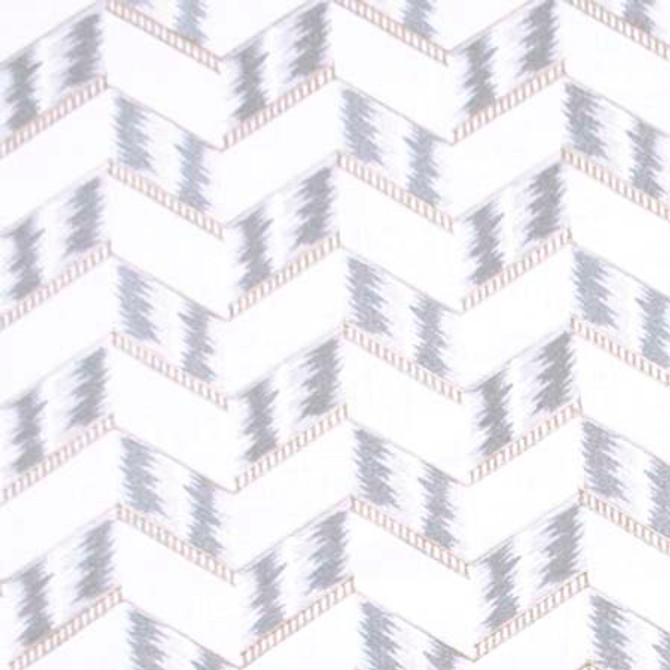 Carole Fabric Lag Time Dove Modern Edge 100% Cotton India 30,000 Wyzenbeek Double Rubs Horizontal: 6 5/8" and Vertical: 5" V 53" - My Fabric Connection -