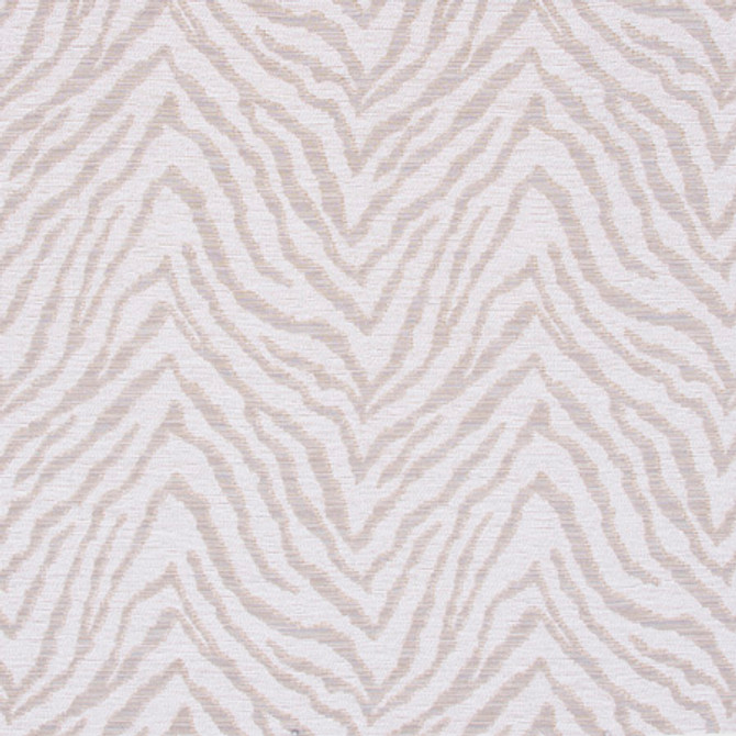 Carole Fabric Mountain Zebra Silver Jungle Safari 80% Polyester, 15% Acrylic, 5% Linen Turkey Passes 25,000 Circular Rubs Martindale Horizontal: 15 1/2" and Vertical: 15 1/2" V 54" - My Fabric Connection -