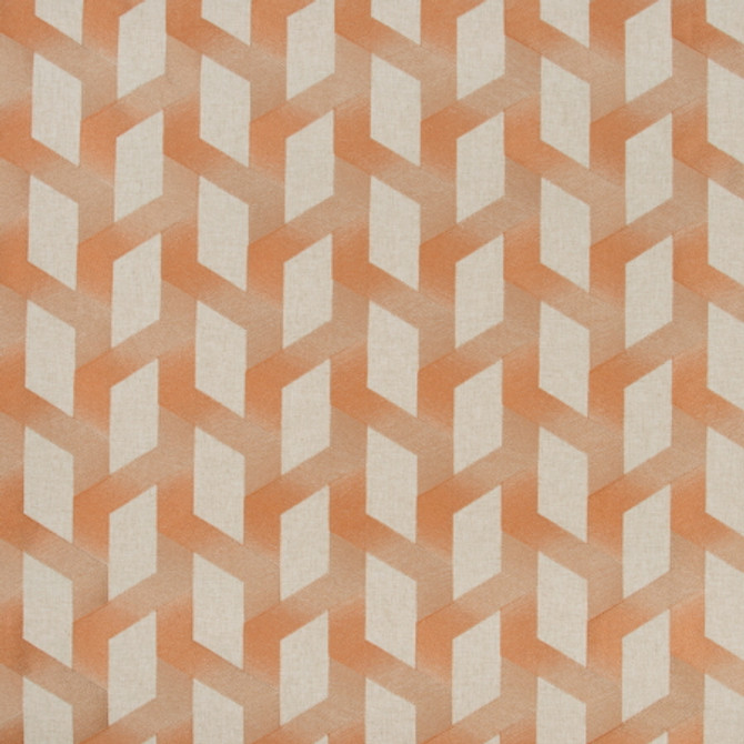 Carole Fabric Multiplex Copper DESERT WANDERER 70% Polyester, 30% Linen India 6 1/2" V, 8 3/4" H 52" - My Fabric Connection -