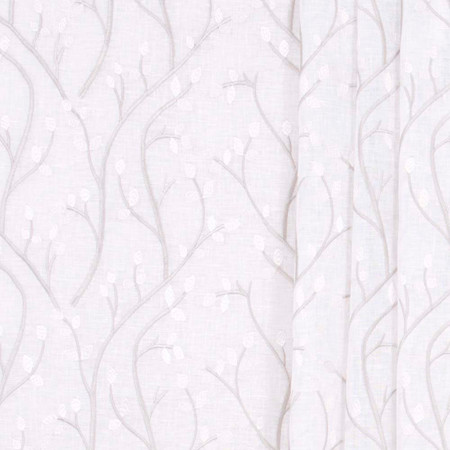 <p>Carole Fabric Night Away Cloud</p><p><strong>Required Minimum Quantity Purchase: 2 yards</strong></p><p>Book: Sheer Intrigue,Sheer Delight</p><p>Content: 54% Linen, 32% Cotton, 14% Polyester</p><p>Origin: </p><p>Performance: N/A</p><p>Repeat: 9" V, 13 1/4" H</p><p>Width: 52"</p>