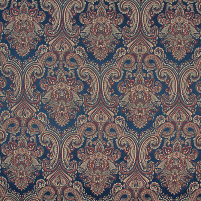 Carole Fabric Post Oak Regatta Modern Castle 100% POLYESTER INDIA N/A Horizontal: 13 1/2" and Vertical: 23 3/8" V 55" - My Fabric Connection -