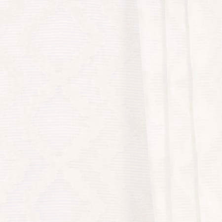 Carole Fabric Propose Ivory Sheer Intrigue 67% Polyester, 33% Linen Turkey 6 3/8" V, 11 3/8" H 59" - My Fabric Connection -