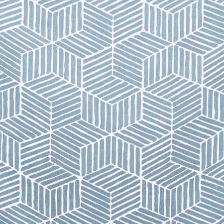 Carole Fabric Revolving Door Sky Modern Edge 100% Polyester India N/A Horizontal: 13 3/4" and Vertical: 19 7/8" V 55" - My Fabric Connection -