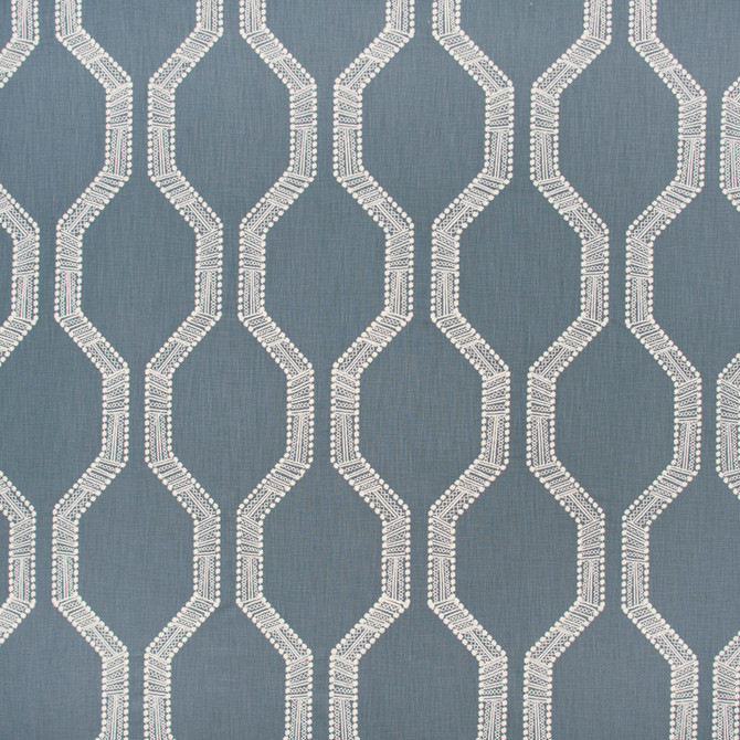 Carole Fabric Seemingly Knot Dusty Blue Blue Forest 100% Cotton India N/A Horizontal: 10625 and Vertical: 15125 52 - My Fabric Connection -