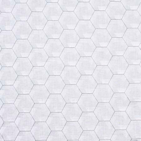 Carole Fabric Still Love Me Platinum Modern Edge 82% Polyester, 11% Cotton, 7% Linen India N/A Horizontal: 5 1/4" and Vertical: 3 1/4" V 53.5" - My Fabric Connection -