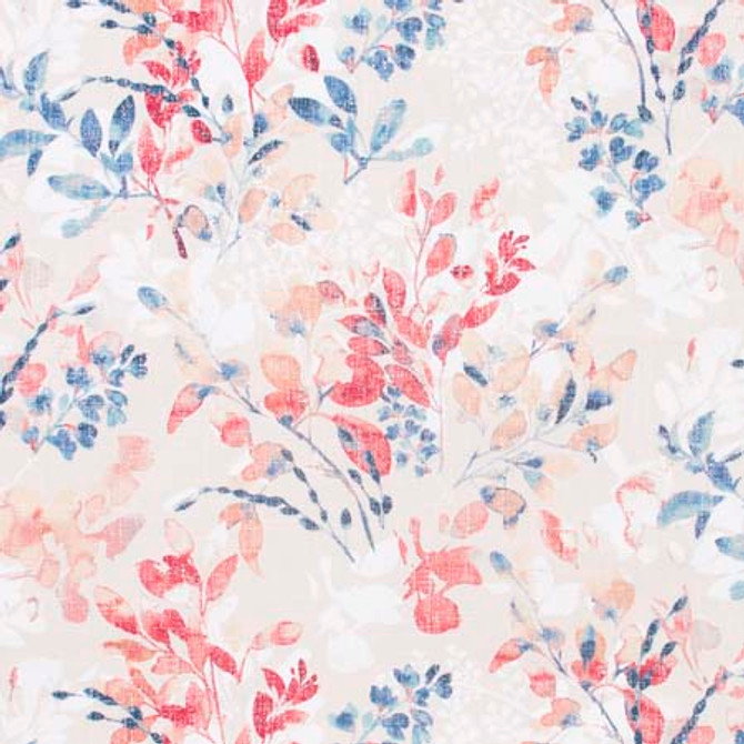 Carole Fabric Sweet Tradition Federal Red Sea 80% Polyester, 20% Rayon China 51,000 Wyzenbeek Double Rubs </p><p>Repeat: 27" V, 27" H HD 54" - My Fabric Connection -
