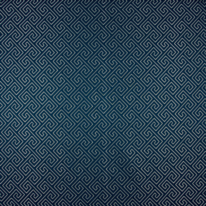 Carole Fabric Upstage Navy Modern Castle 100% POLYESTER CHINA 3 1/2" V, 3 1/2" H 56" - My Fabric Connection -