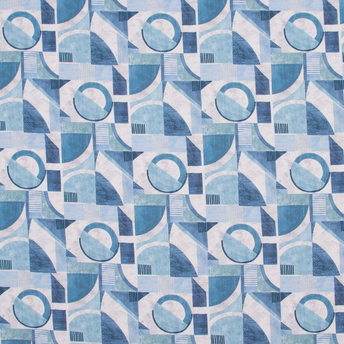 Carole Fabric Weatherstone Ocean Bluebird 100% Polyester India Passes 30,000 Double Rubs Wyzenbeek Horizontal: 6.75 and Vertical: 13.5 54 - My Fabric Connection -