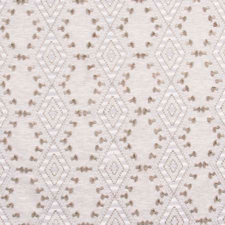 Carole Fabric World Travels Flaxen Ash Oak 71% Polyester, 29% Cotton India 6 1/4" V, 6 1/2" H 52" - My Fabric Connection -