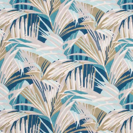 Carole Fabric Treehouse Lagoon Red Sea 100% Polyester India 50,000 Wyzenbeek Double Rubs </p><p>Repeat: 24 1/2" V, 26 5/8" H HD 55.5" - My Fabric Connection -