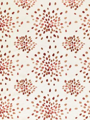 Hinson Fabric Firefly Orange HN420000005 ALBERT HADLEY 70% LINEN 30% VISCOSE INDIA LIGHT DUTY Horizontal: 11.5" and Vertical: 13" 52 - My Fabric Connection -