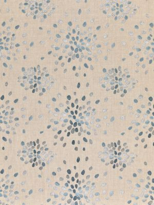 Hinson Fabric Firefly Slate Blue HN420000006 ALBERT HADLEY 70% LINEN 30% VISCOSE INDIA LIGHT DUTY Horizontal: 11.5" and Vertical: 13" 52 - My Fabric Connection -