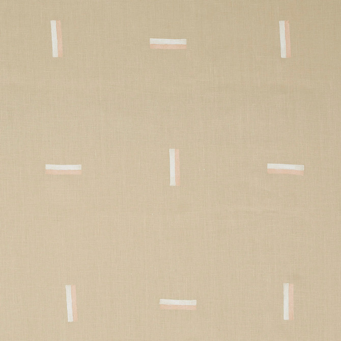 Schumacher Fabric Icehouse Sand 177913 CAROLINE Z HURLEY LINEN 100% UNITED STATES OF AMERICA </p><p>Repeat: Horizontal: 16" (41Cm) and Vertical: 18 3/4" (48Cm) 58.5 - My Fabric Connection -