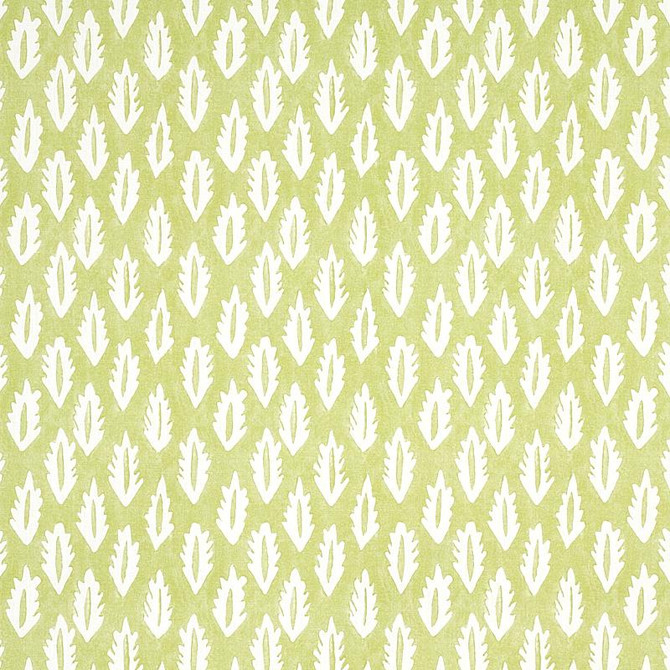 Schumacher Fabric Forest Grass Green 179120 Molly Mahon 6.75" - My Fabric Connection -