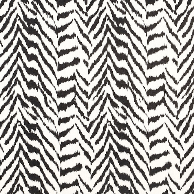 Schumacher Fabric Quincy Hand Print Black 179410 HAPPY TOGETHER II LINEN 100% INDIA </p><p>Repeat: Horizontal: 13" (33CM) and Vertical: 15 1/2" (39CM) 54 - My Fabric Connection -