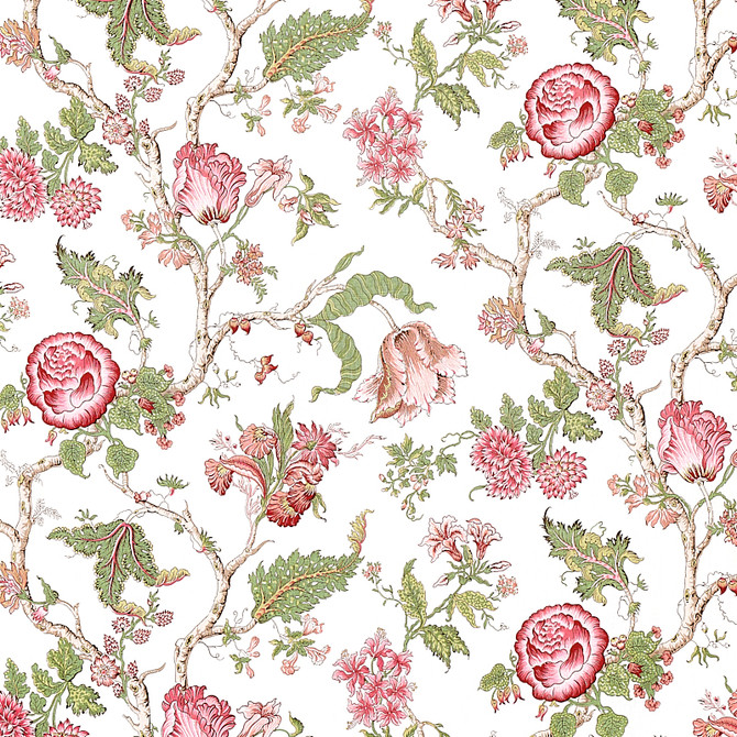 Schumacher Fabric Josephine Pink 179651 SCHUMACHER CLASSICS LINEN 100% THAILAND MARTINDALE 20,000 </p><p>Repeat: Horizontal: 27" (69CM) and Vertical: 29 1/2" (75CM) 54.5 - My Fabric Connection -