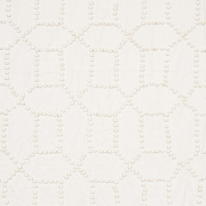Schumacher Fabric Vento Embroidery Ivory 73281 NATURA LINEN 25% VISCOSE 75% INDIA </p><p>Repeat: Horizontal: 6 3/5" (17CM ) and Vertical: 7 4/5" (20CM) 50 - My Fabric Connection -