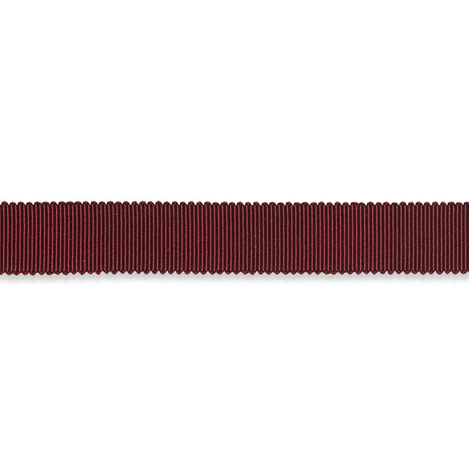 Schumacher Trim Pierre Silk Gimp Medium Burgundy 74669 PERFECT BASICS: TRIMS SILK 100% CHINA </p><p>Repeat: Horizontal: and Vertical: 0.75 - My Fabric Connection -