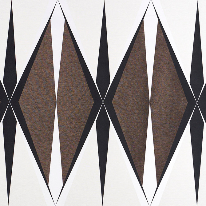 Schumacher Fabric Elvetico Brown 78240 MISTERIOSO POLYESTER 68% COTTON 32% ITALY </p><p>Repeat: Horizontal: 14 3/4" (37CM) and Vertical: 34 1/2" (88CM) 58 - My Fabric Connection -