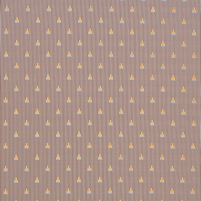Schumacher Fabric Ludus Stripe Brown 79362 MISTERIOSO VISCOSE 51% POLYESTER 49% INDIA </p><p>Repeat: Horizontal: 3" (8CM) and Vertical: 3 3/8" (9CM) 56.25 - My Fabric Connection -