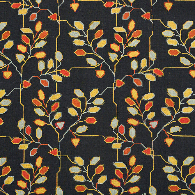 Schumacher Fabric Tumble Weed Epingle Soot 79512 ESPALIER BY NEISHA CROSLAND COTTON 90% POLYESTER 10% BELGIUM </p><p>Repeat: Horizontal: 19 5/8" (50CM) and Vertical: 13 3/8" (34CM) 53.5 - My Fabric Connection -
