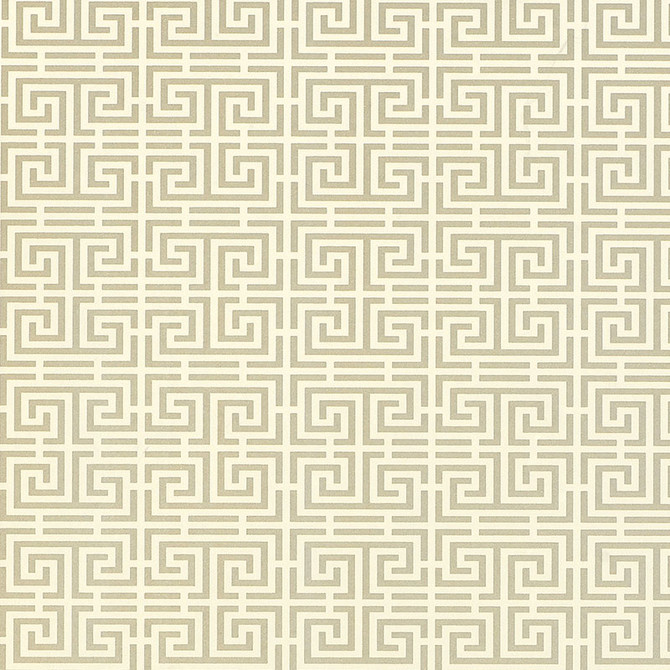 Schumacher Wallpaper Chinois Fret Pewter 5004162 THE SMART SET Paper 0 UNITED STATES OF AMERICA </p><p>Repeat: Horizontal: 6 1/8" (16CM) and Vertical: 2 3/8" (6CM) 27 - My Fabric Connection -