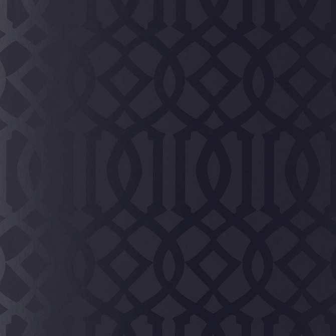 Schumacher Wallpaper Imperial Trellis Onyx Gloss 2707215 PRINT HAPPY Paper 0 UNITED STATES OF AMERICA </p><p>Repeat: Horizontal: 6 3/4" (17CM) and Vertical: 12 5/8" (32CM) 27 - My Fabric Connection -