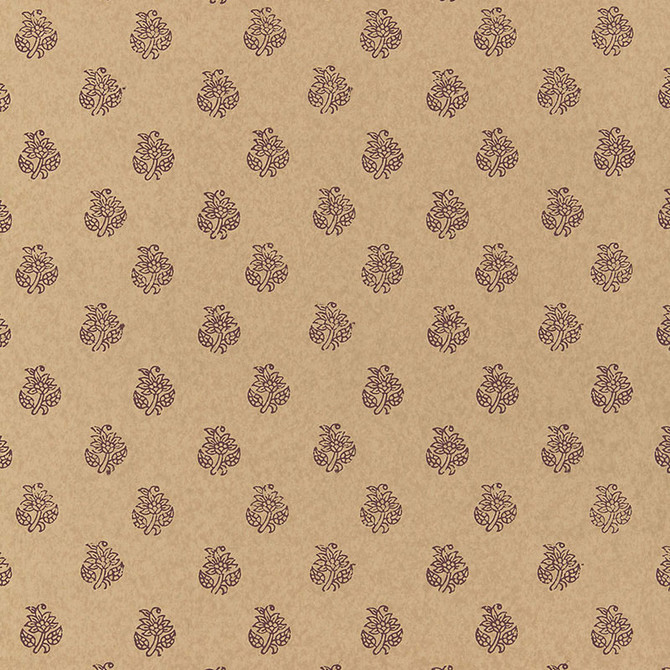 Schumacher Wallpaper Kaladera Aubergine 5005256 JAIPUR / HAND BLOCK PRINTS Paper 0 INDIA </p><p>Repeat: Horizontal: and Vertical: 7" (18CM) 27 - My Fabric Connection -