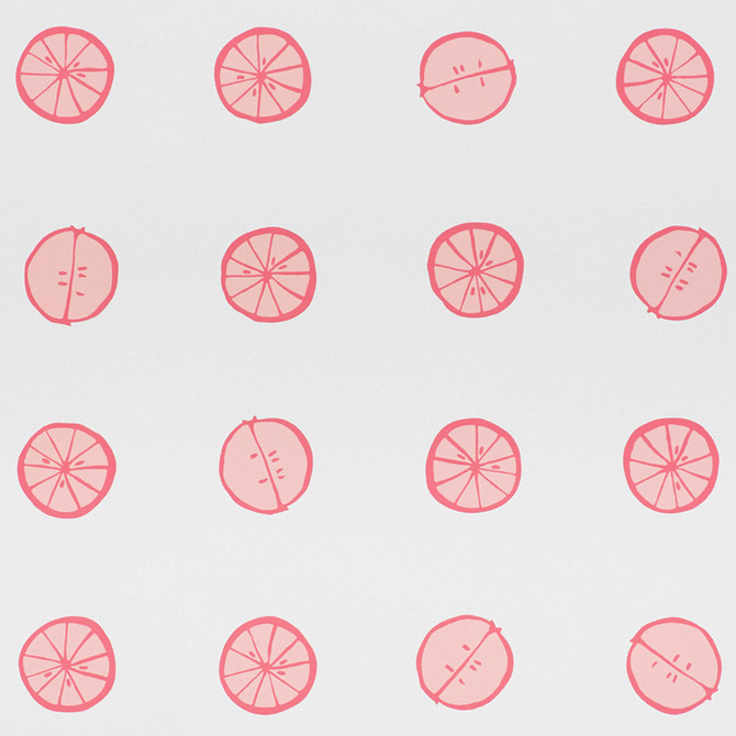Schumacher Wallpaper Lemonade Grapefruit 5009821 VERA NEUMANN Paper 0 UNITED STATES OF AMERICA </p><p>Repeat: Horizontal: 27" (69CM) and Vertical: 36" (91CM) 27 - My Fabric Connection -
