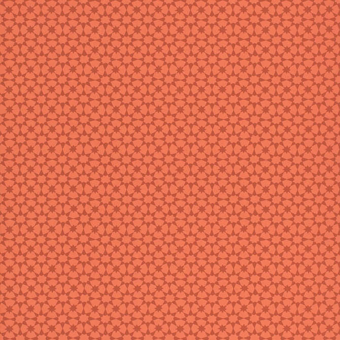 Schumacher Wallpaper Medina Persimmon 5006014 BYZANTIUM Paper 0 UNITED STATES OF AMERICA </p><p>Repeat: Horizontal: 6 3/4" (17CM) and Vertical: 6 3/8" (16CM) 27 - My Fabric Connection -