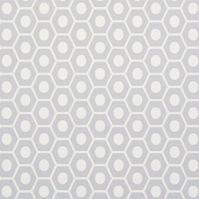 Schumacher Wallpaper Queen B Grey 5009573 STUDIO BON Paper 0 UNITED STATES OF AMERICA </p><p>Repeat: Horizontal: 1 1/8" (3CM) and Vertical: 7/8" (2CM) 27.125 - My Fabric Connection -