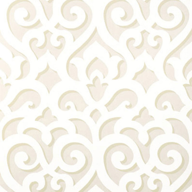 Schumacher Wallpaper Veneto Cream 5003720 PALAZZO DAMASKS Paper 0 UNITED STATES OF AMERICA </p><p>Repeat: Horizontal: 13 1/2" (34CM) and Vertical: 20" (51CM) 27 - My Fabric Connection -