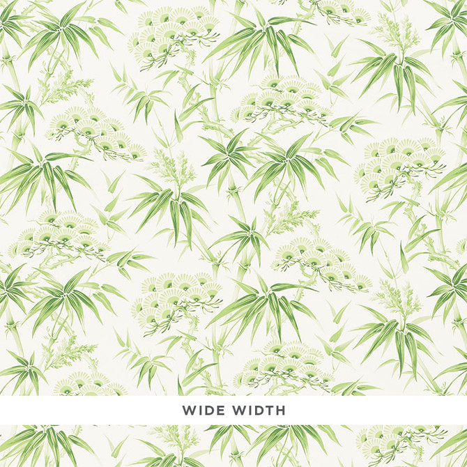 Schumacher Wallpaper Arita Floral Leaf 5009141 MINGEI Paper 0 UNITED KINGDOM </p><p>Repeat: Horizontal: 27 1/2" (70CM) and Vertical: 16 1/2" (42CM) 55 - My Fabric Connection -