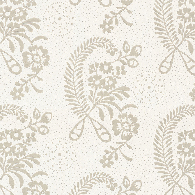 Schumacher Wallpaper Millicent Grisaille 5008810 VOGUE LIVING Paper 0 UNITED STATES OF AMERICA </p><p>Repeat: Horizontal: 13 1/2" (34CM) and Vertical: 10 1/4" (26CM) 27 - My Fabric Connection -