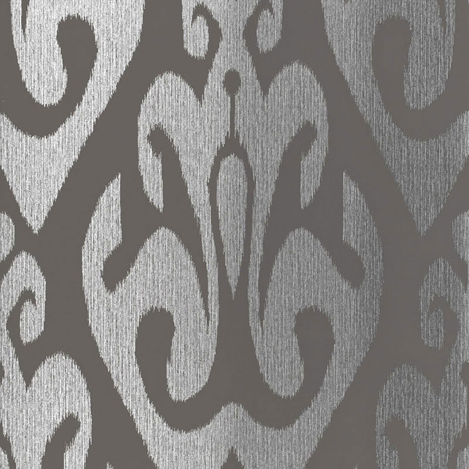 Schumacher Wallpaper Tokat Graphite 5005982 BYZANTIUM Paper 0 UNITED STATES OF AMERICA </p><p>Repeat: Horizontal: 10 1/4" (26CM) and Vertical: 25 1/4" (64CM) 20.5 - My Fabric Connection -