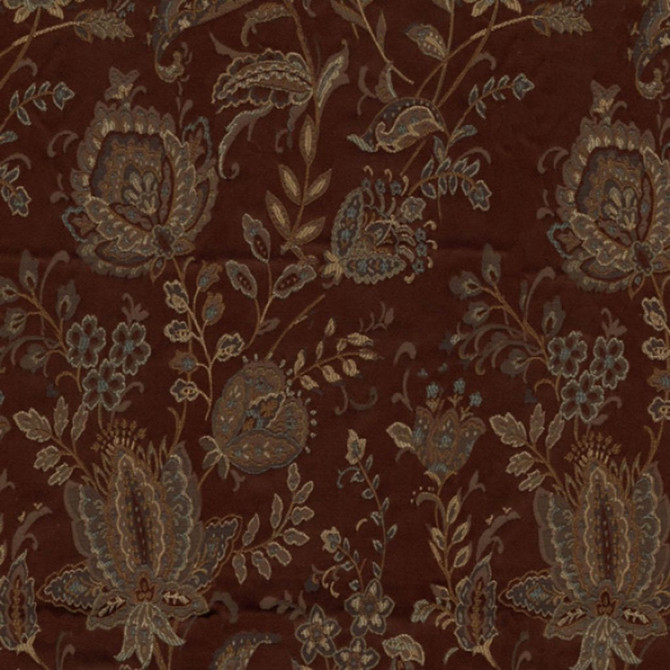 RM CoCo Fabric Cumberland Cocoa Color Rainbow - Earth - Wesco 100% Polyester See Sample 0 Horizontal: 14.75 and Vertical: 22.25 59 - My Fabric Connection -