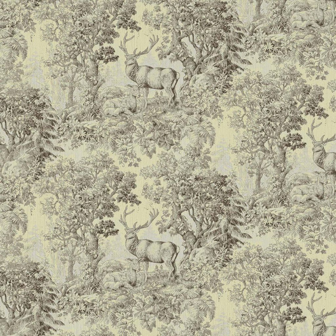 RM CoCo Fabric Staghorn Toile Butter