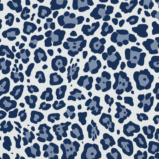RM CoCo Fabric Leopard Dance Cornflower ColorWorks Fall 2021 RM Studio See Sample 0 Horizontal: 9 and Vertical: 9 0 - My Fabric Connection -